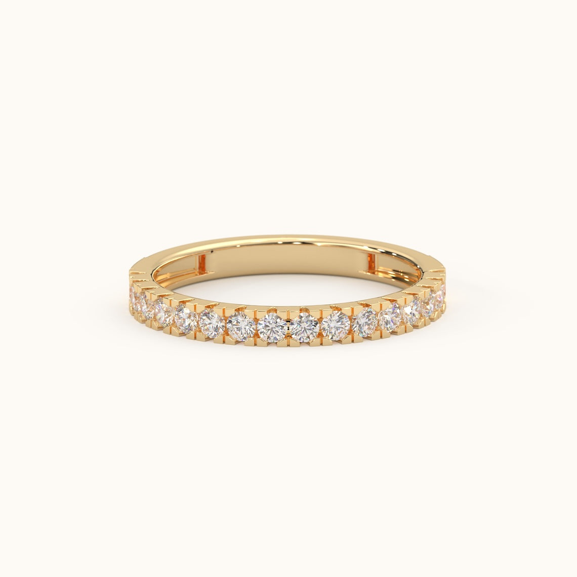 Half Eternity Ring 14k Gold