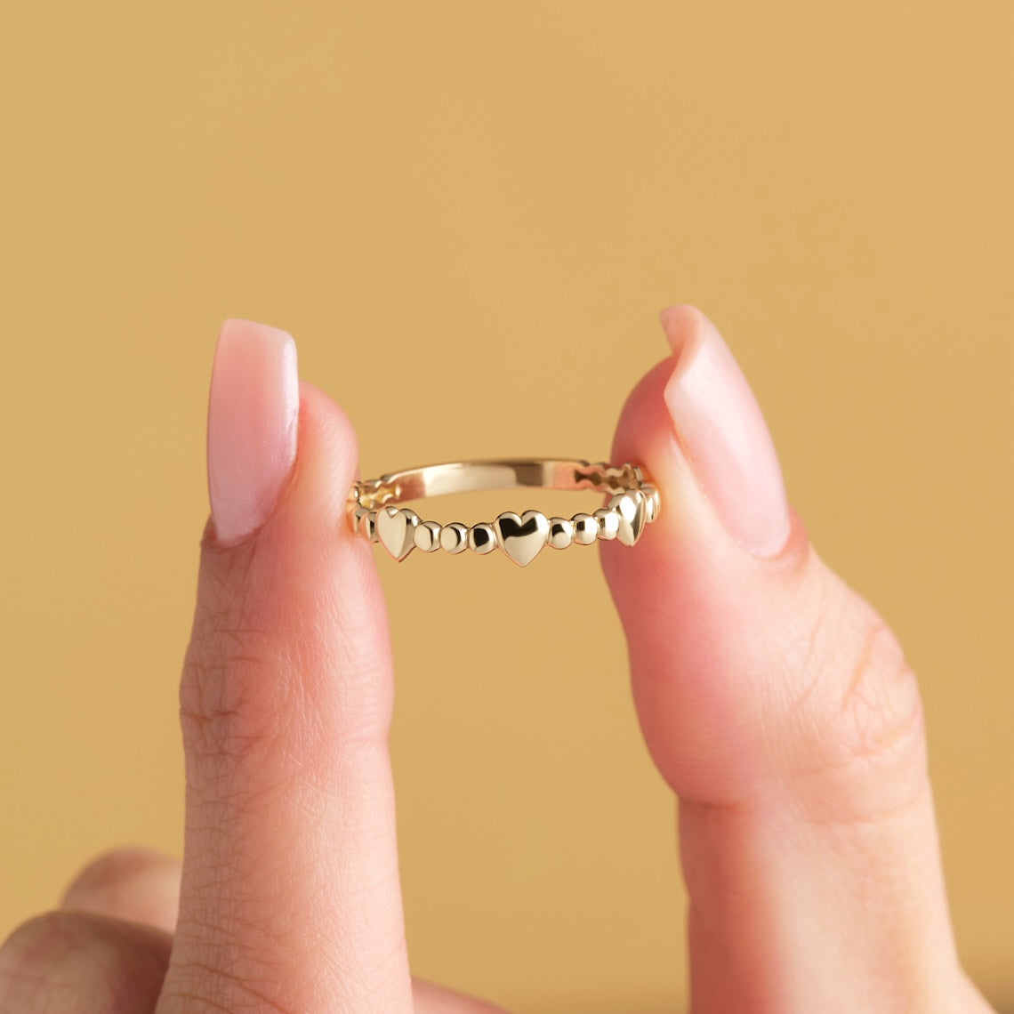 14k Gold Heart Ring, Charis