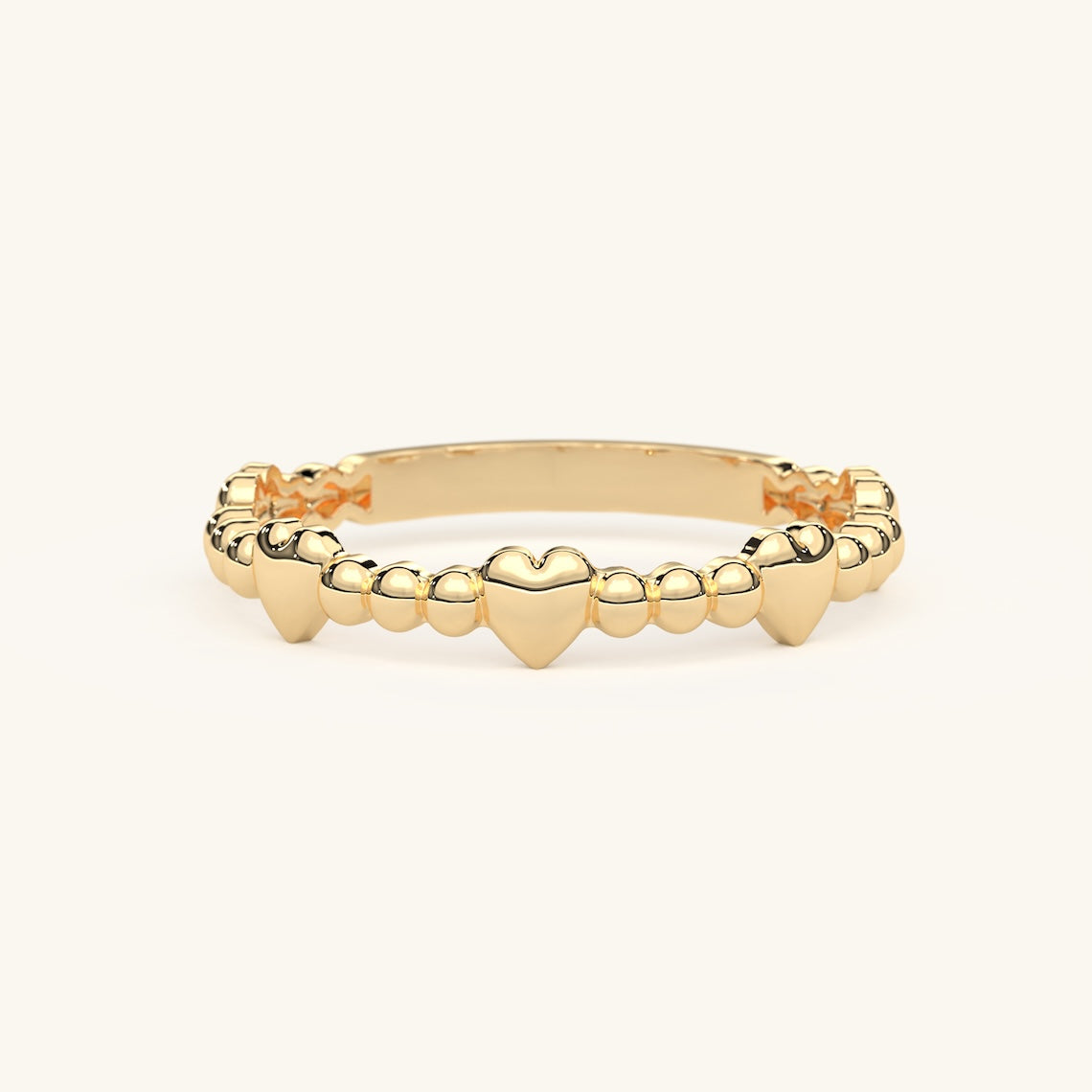 14k Gold Heart Ring, Charis