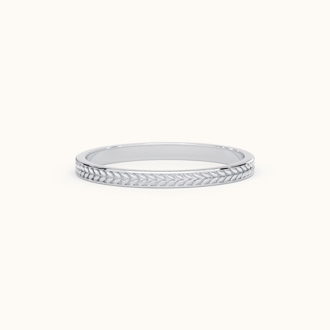 Wheat Pattern Ring 14k Gold