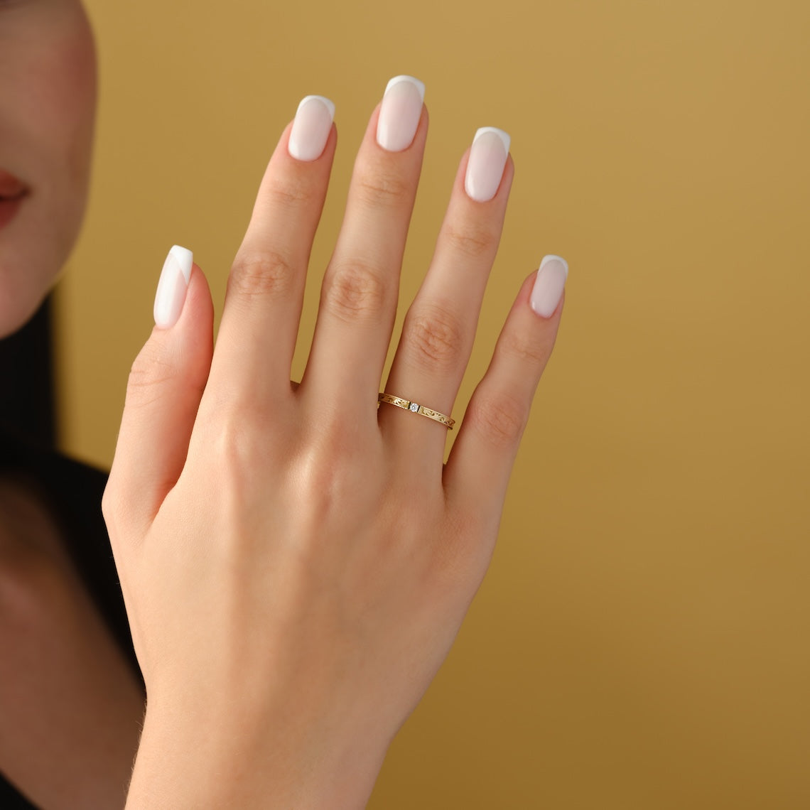 14k Gold Victorian Wedding Ring
