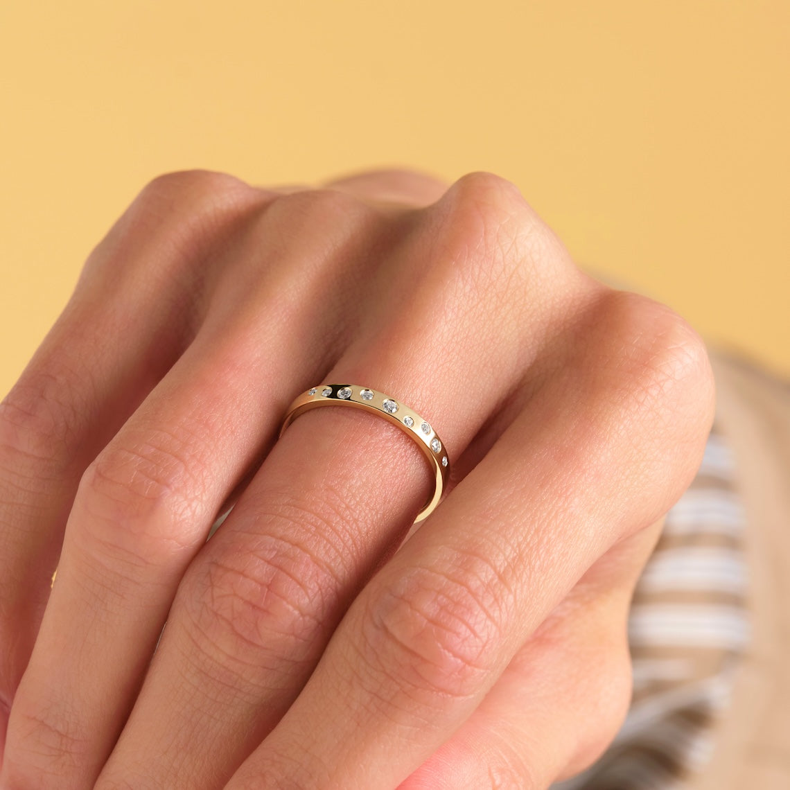 custom engraved wedding band