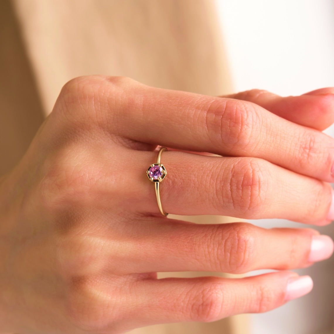 october birthstone ring