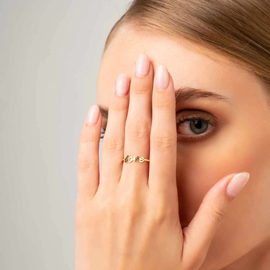 14k Gold Love Ring, Venus