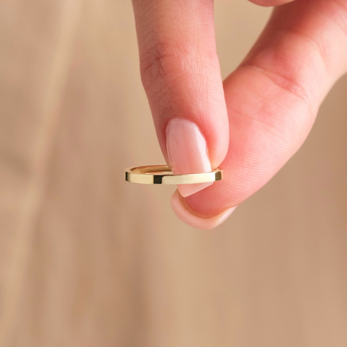 14k gold wedding band