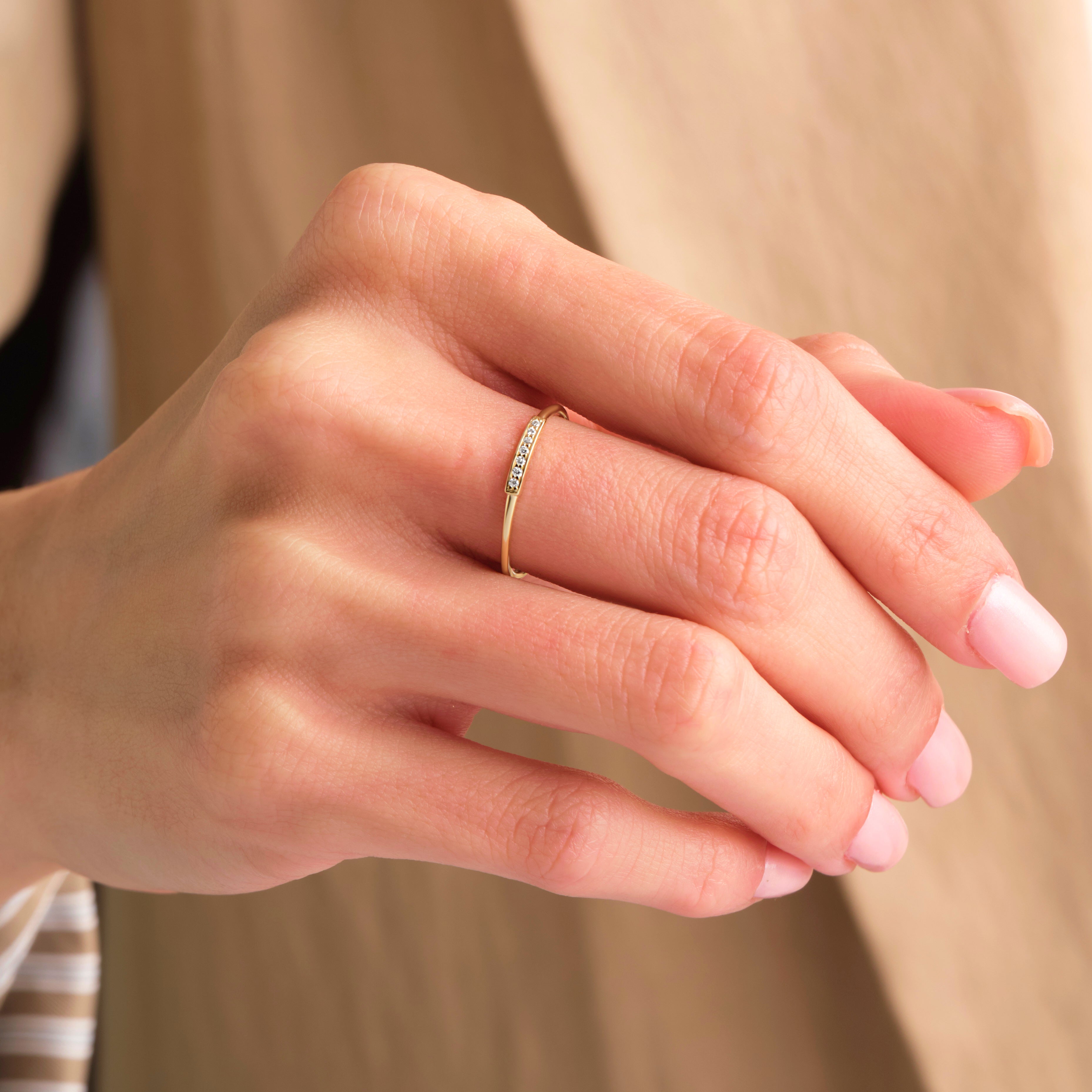 Diamond Engagement Ring 14k Gold