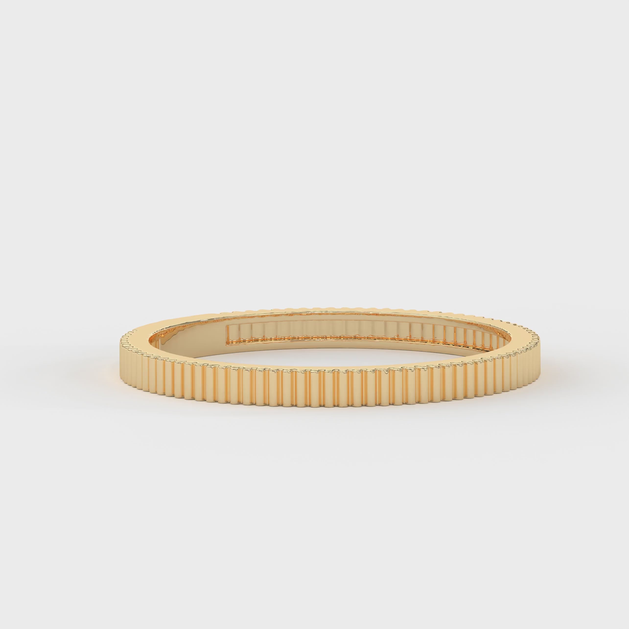 mens gold wedding band