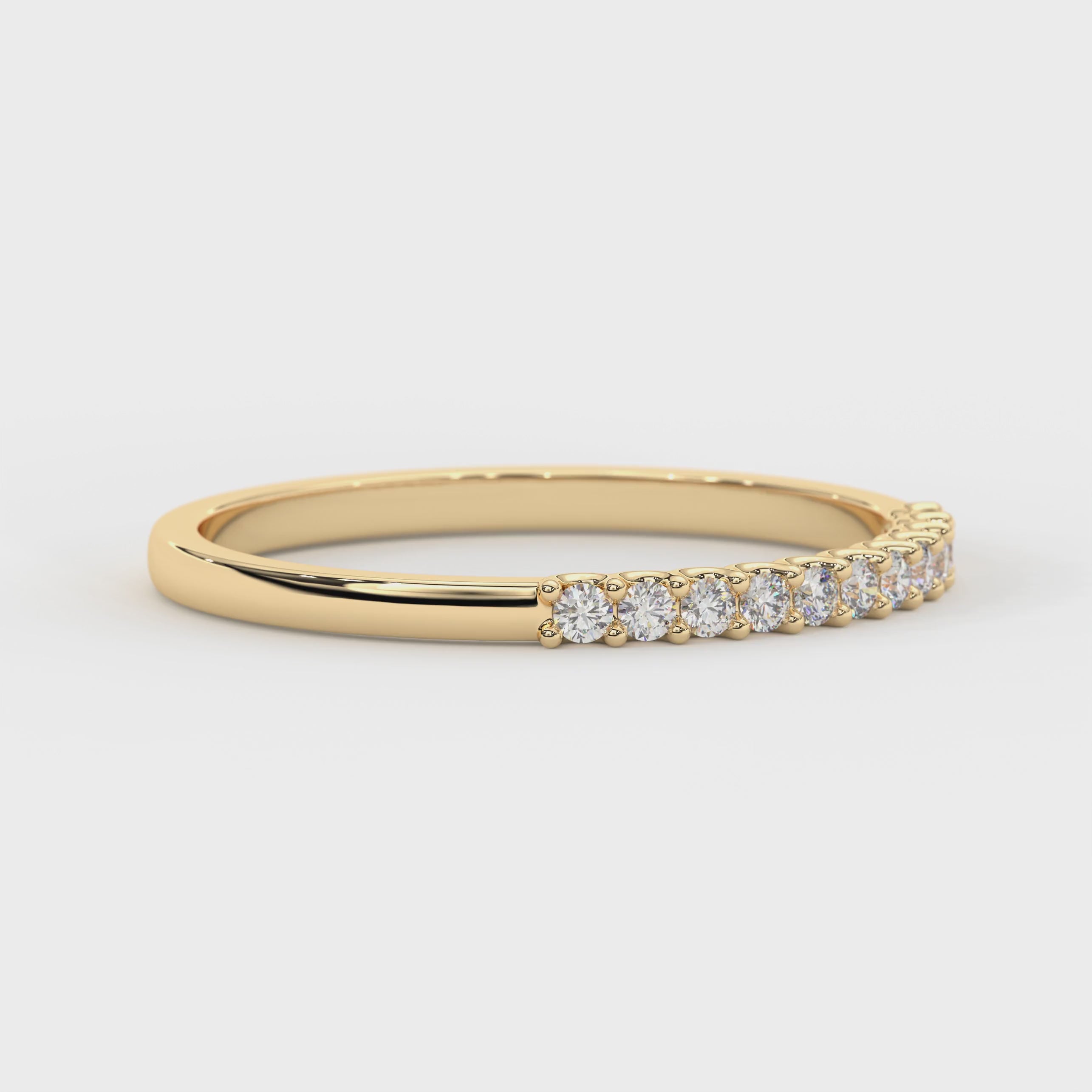 diamond ring prong setting