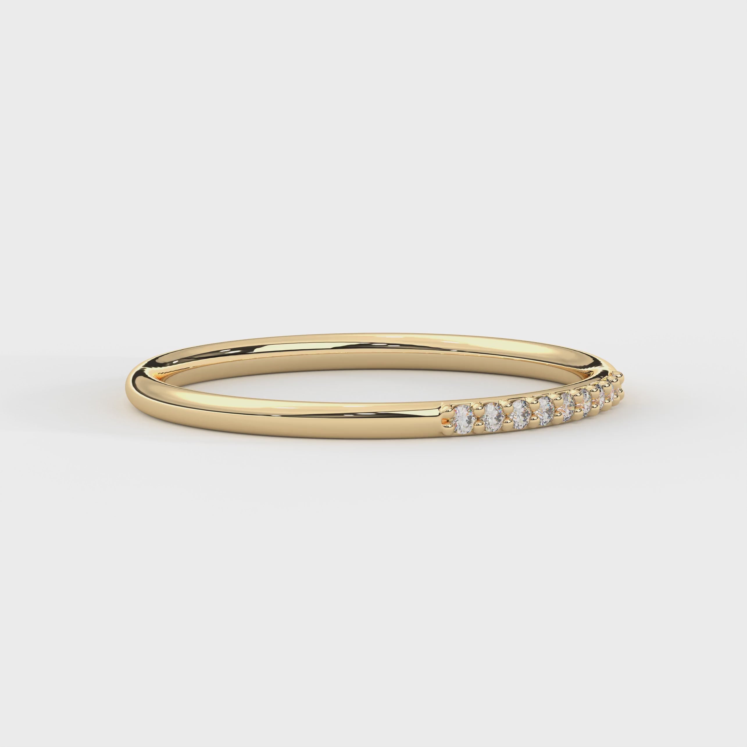 dainty diamond promise ring