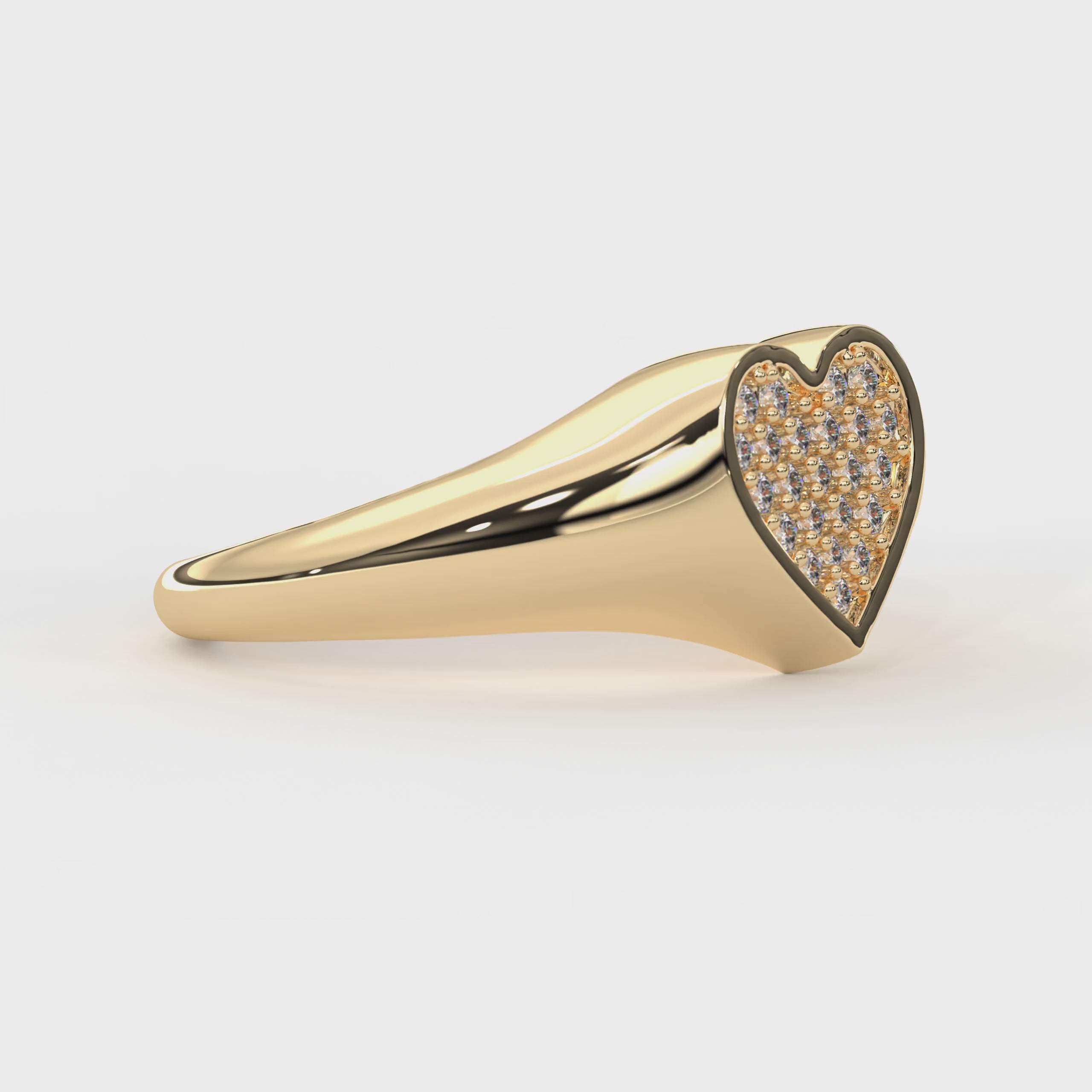 love signet ring