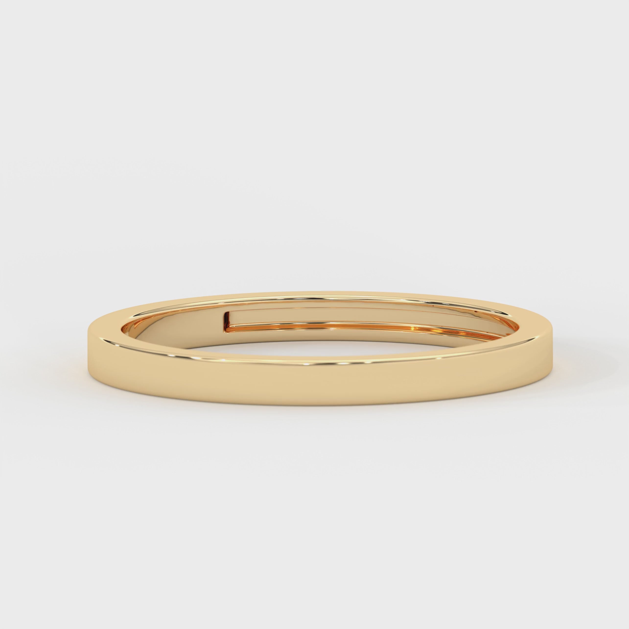 gold wedding band men