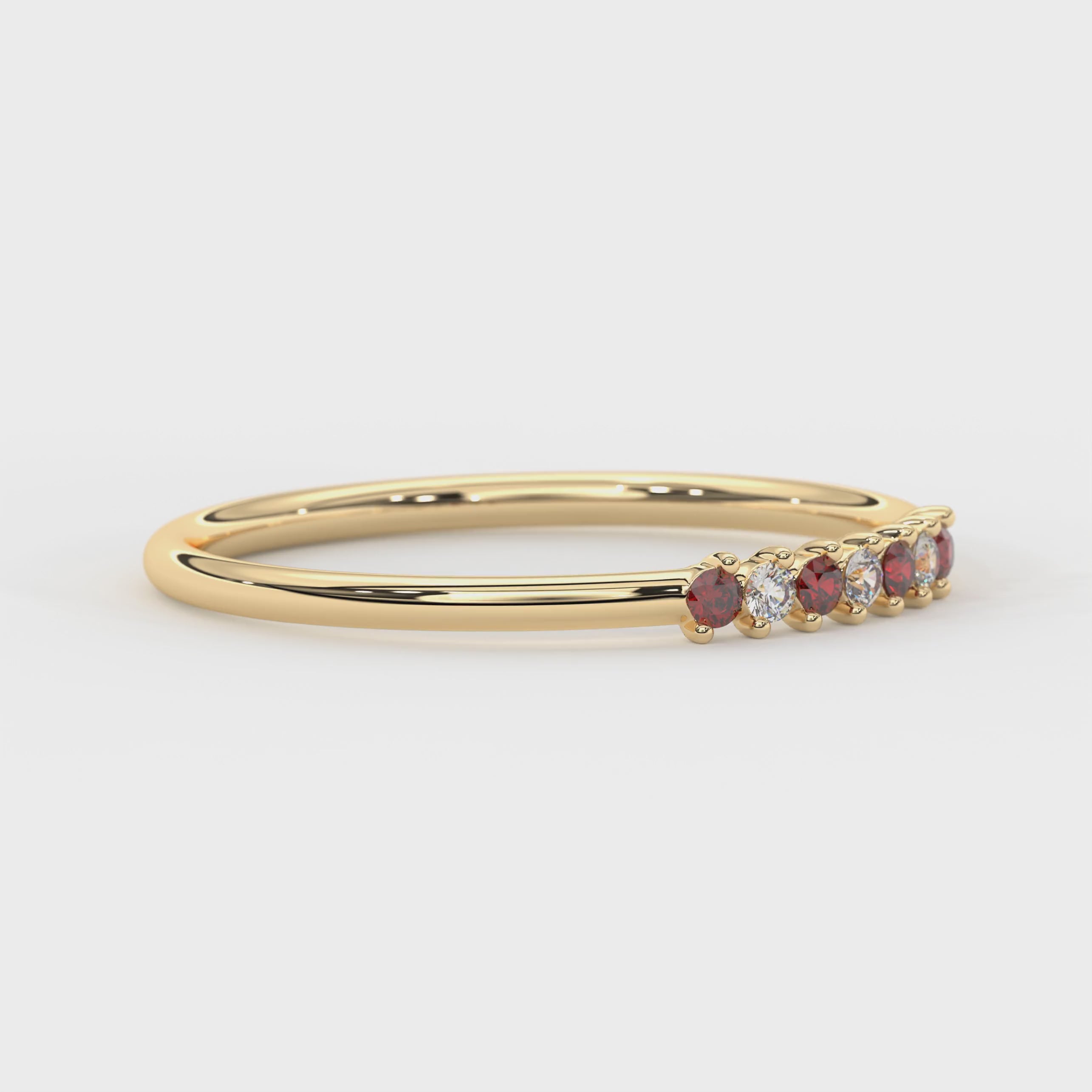 garnet ring