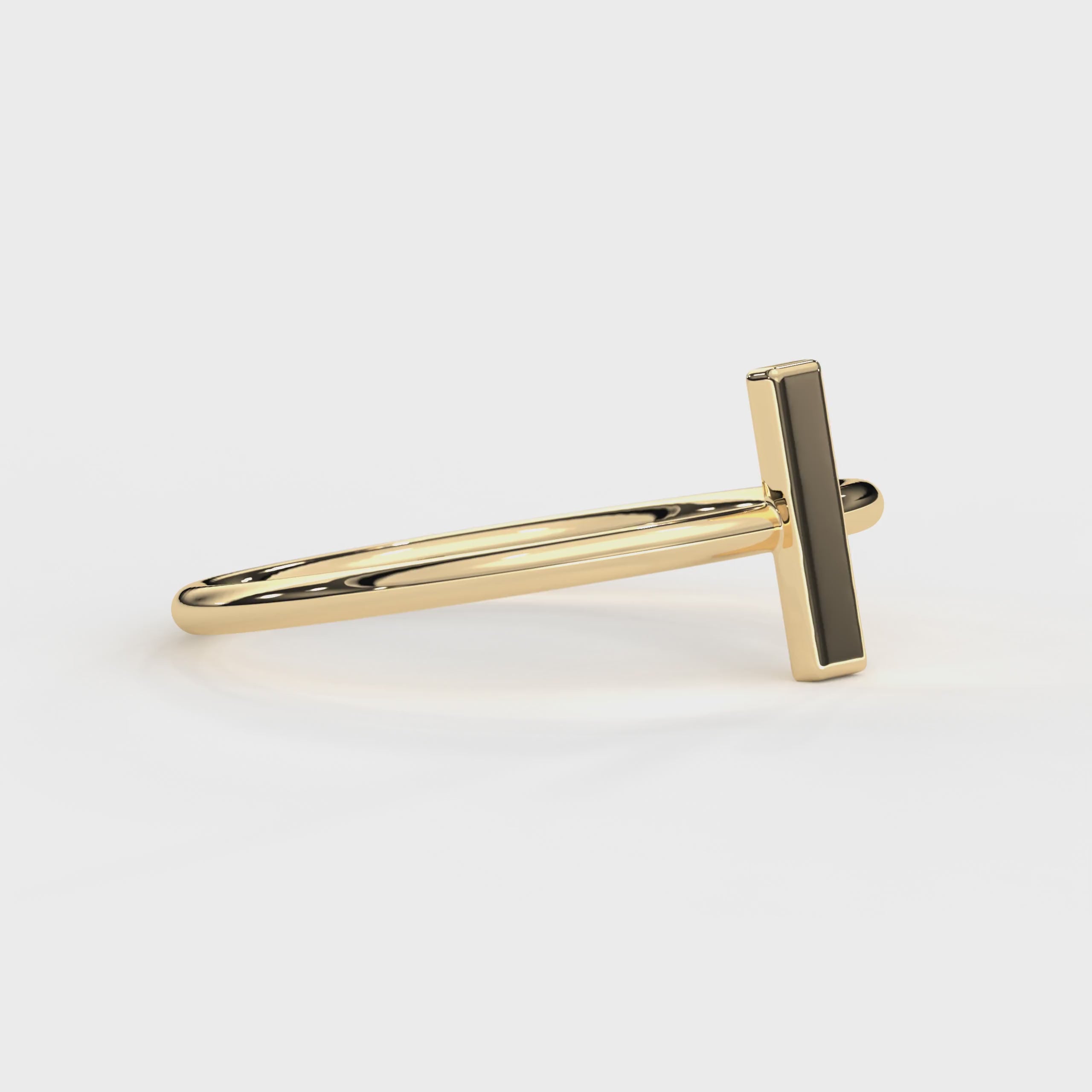 gold midi rings
