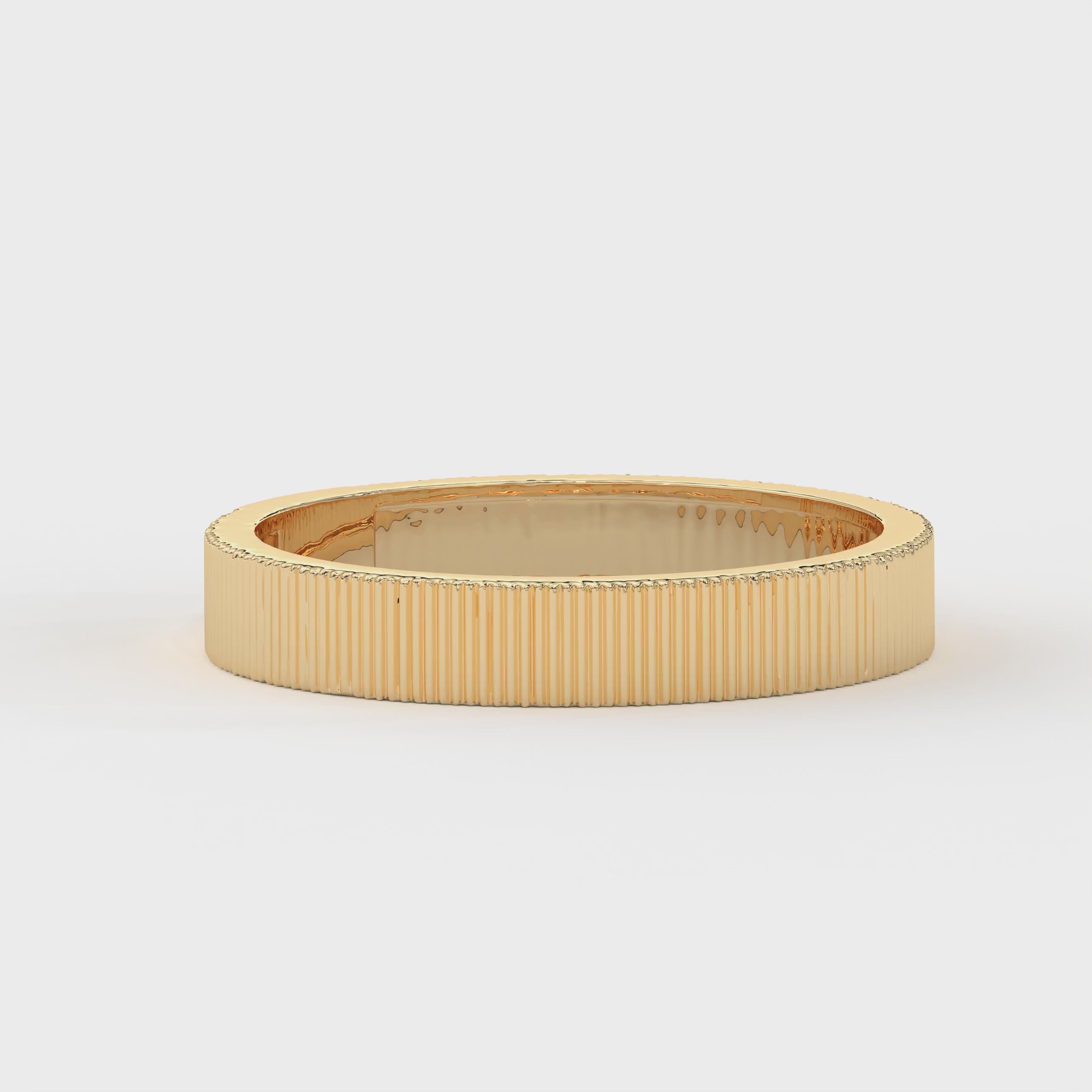 unique mens wedding band