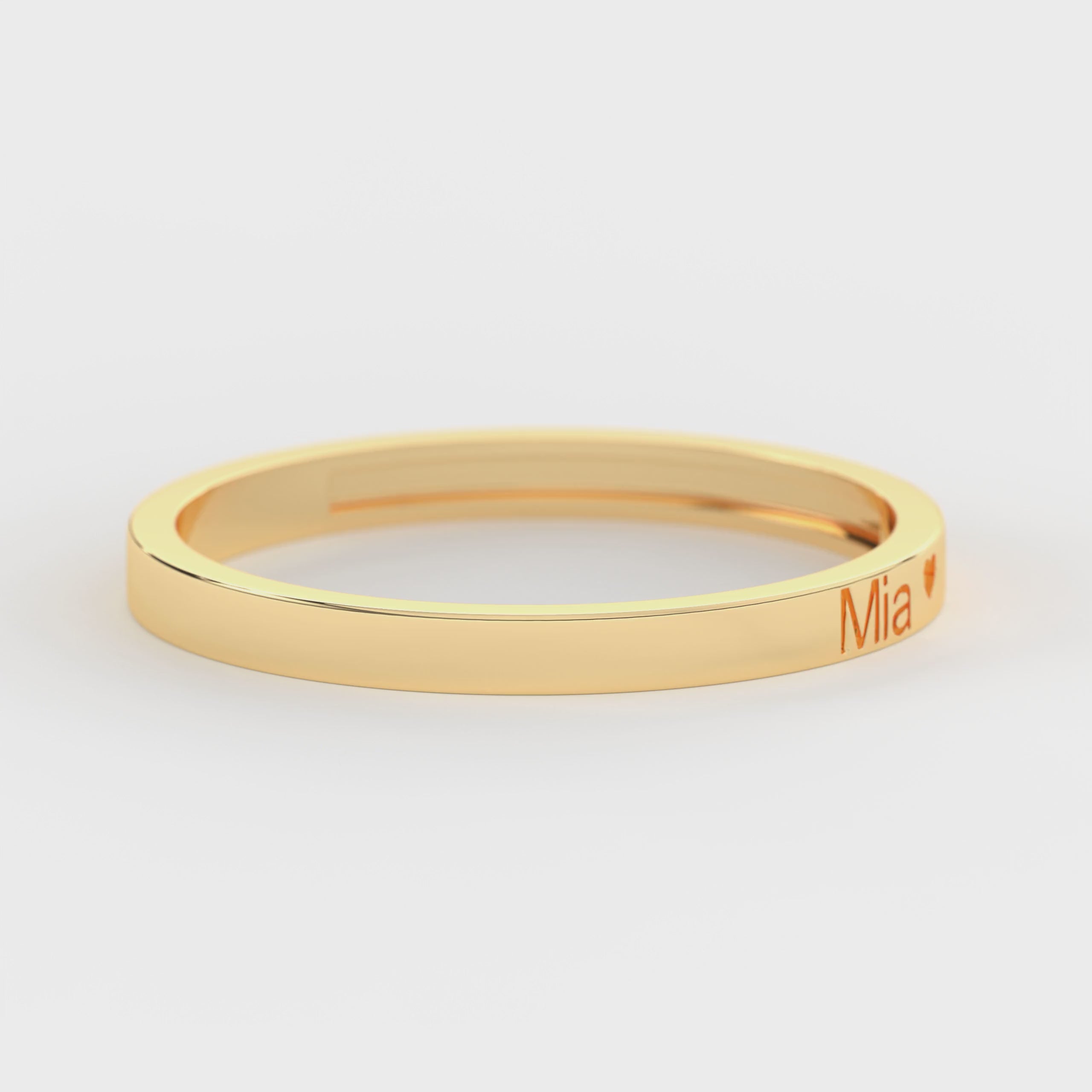 personalized stacking ring