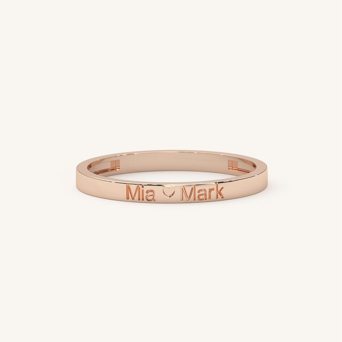 custom engraved wedding ring