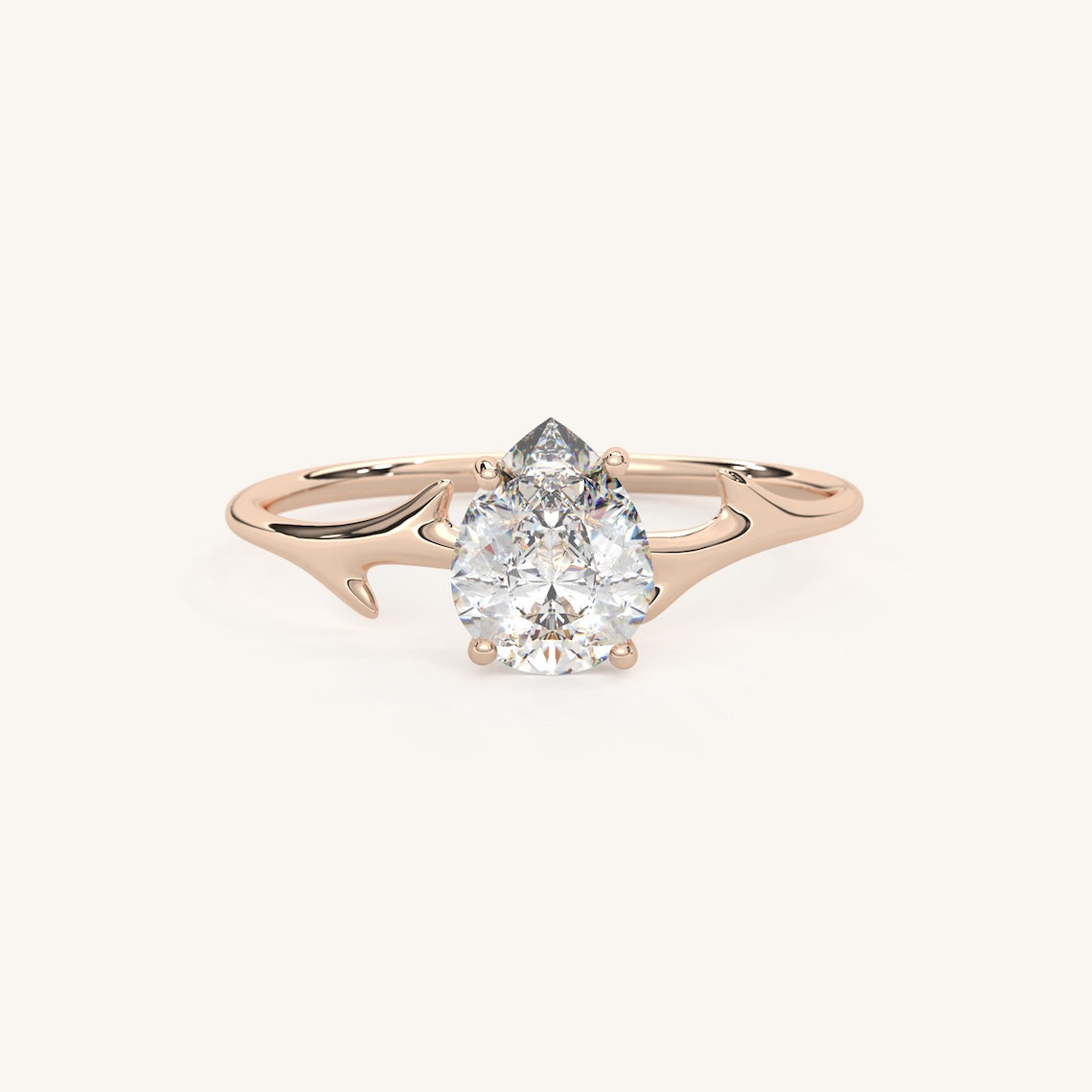 nature inspired engagement rings