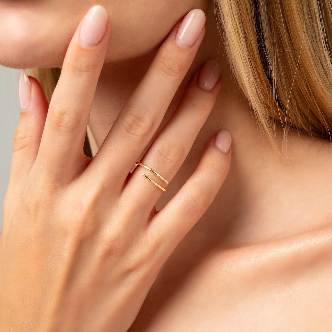 spiral ring