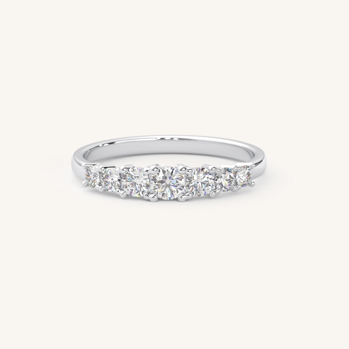 white gold promise ring
