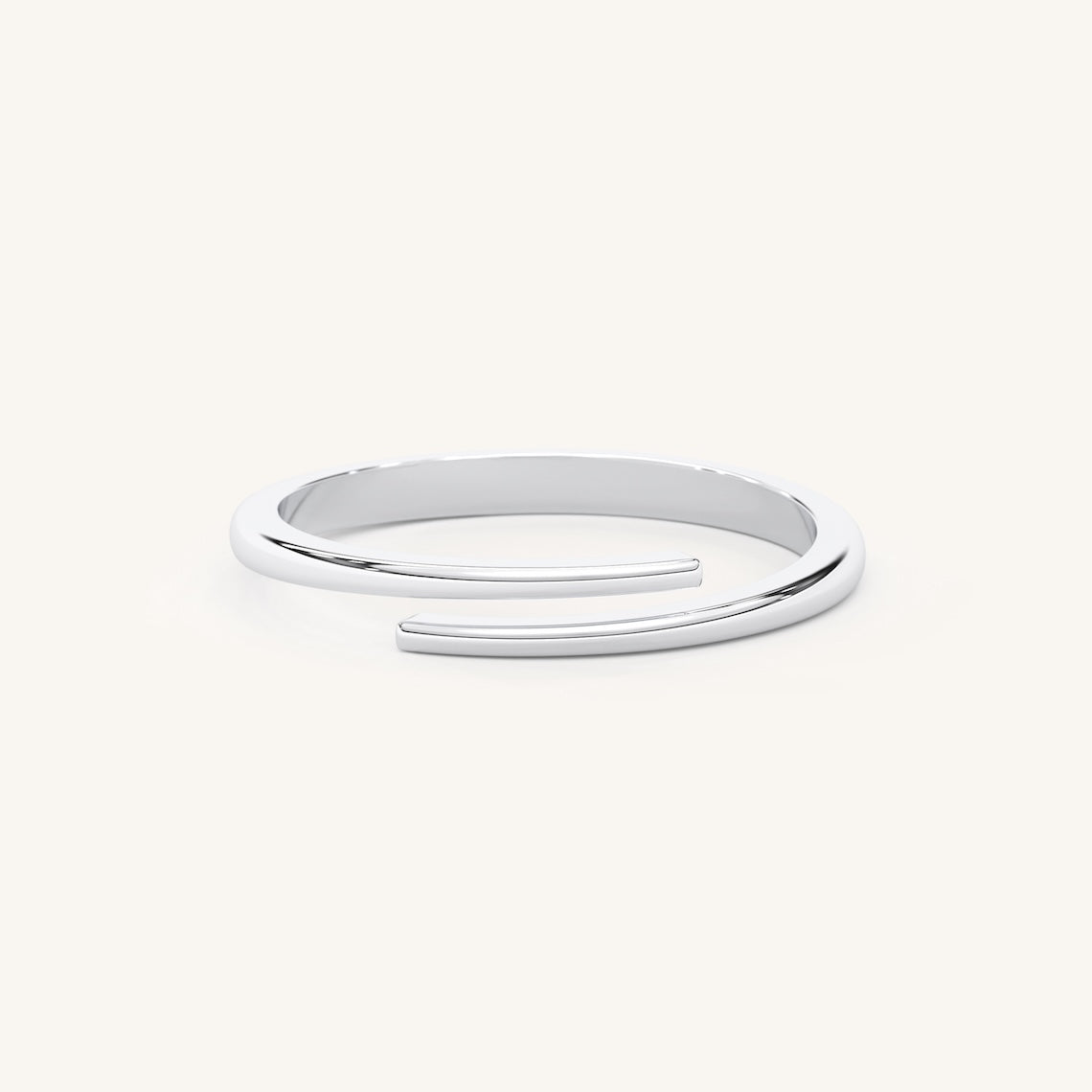 14K Gold Spiral Ring, Eos