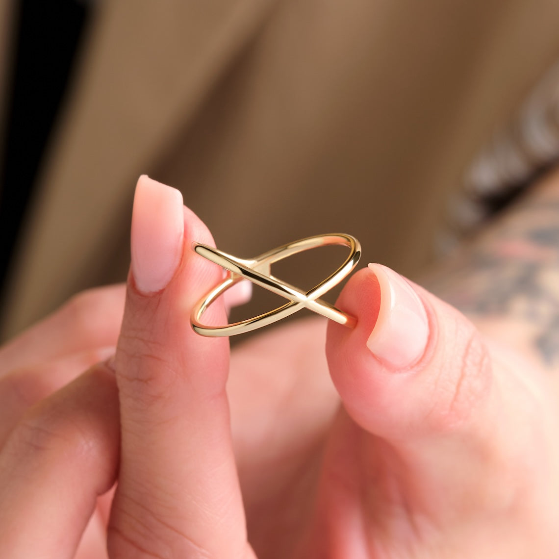 criss cross ring