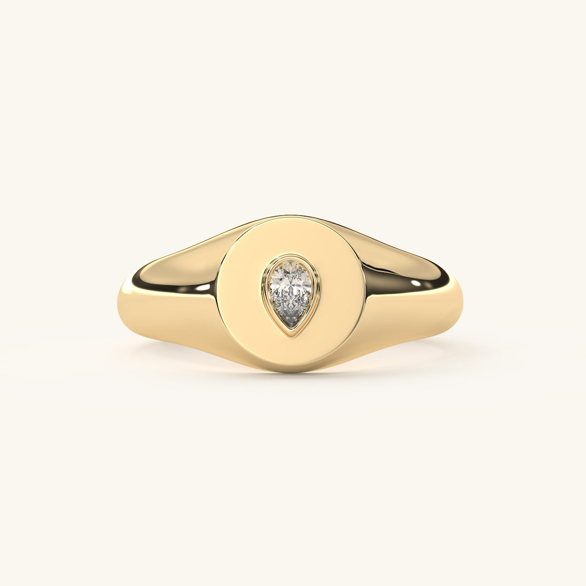 pear diamond ring
