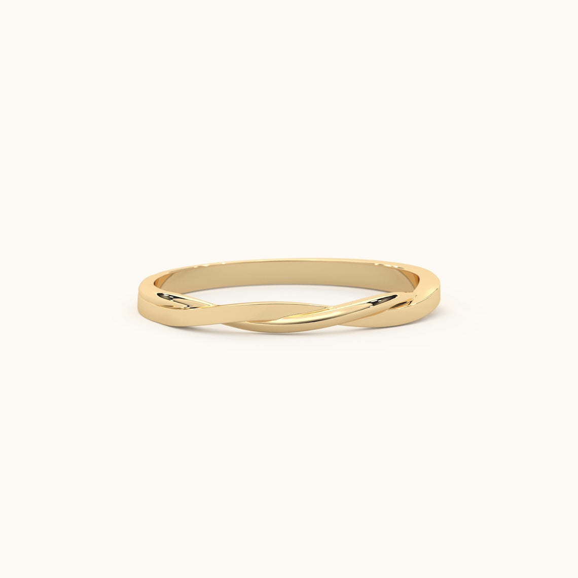 14k Gold Infinity Knot Ring