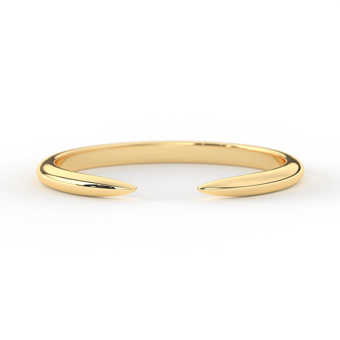 14k Gold Open Claw Ring, Valoria