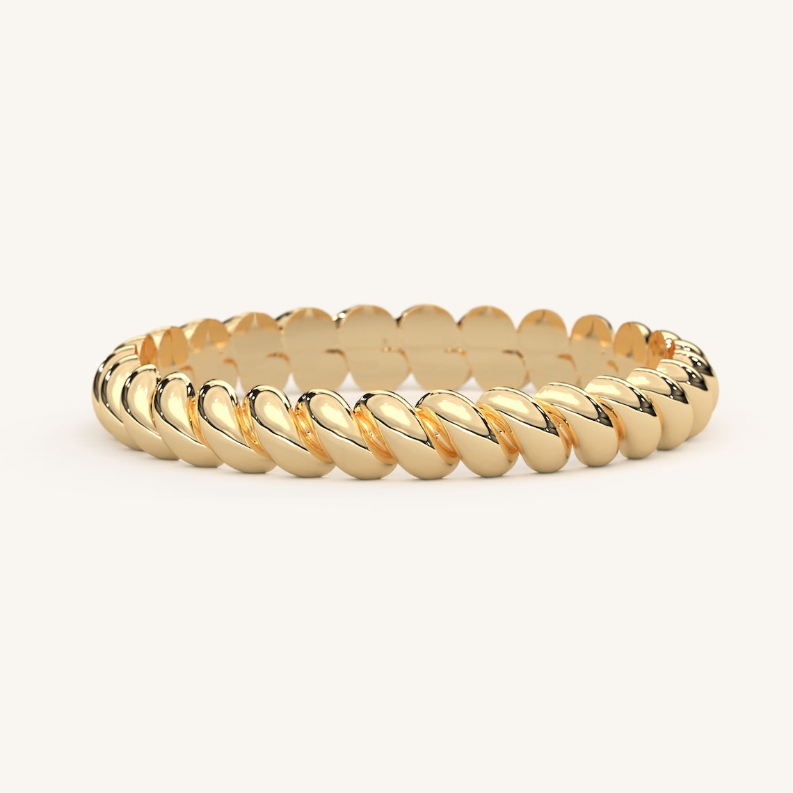 Twisted Wedding Band 14K Gold