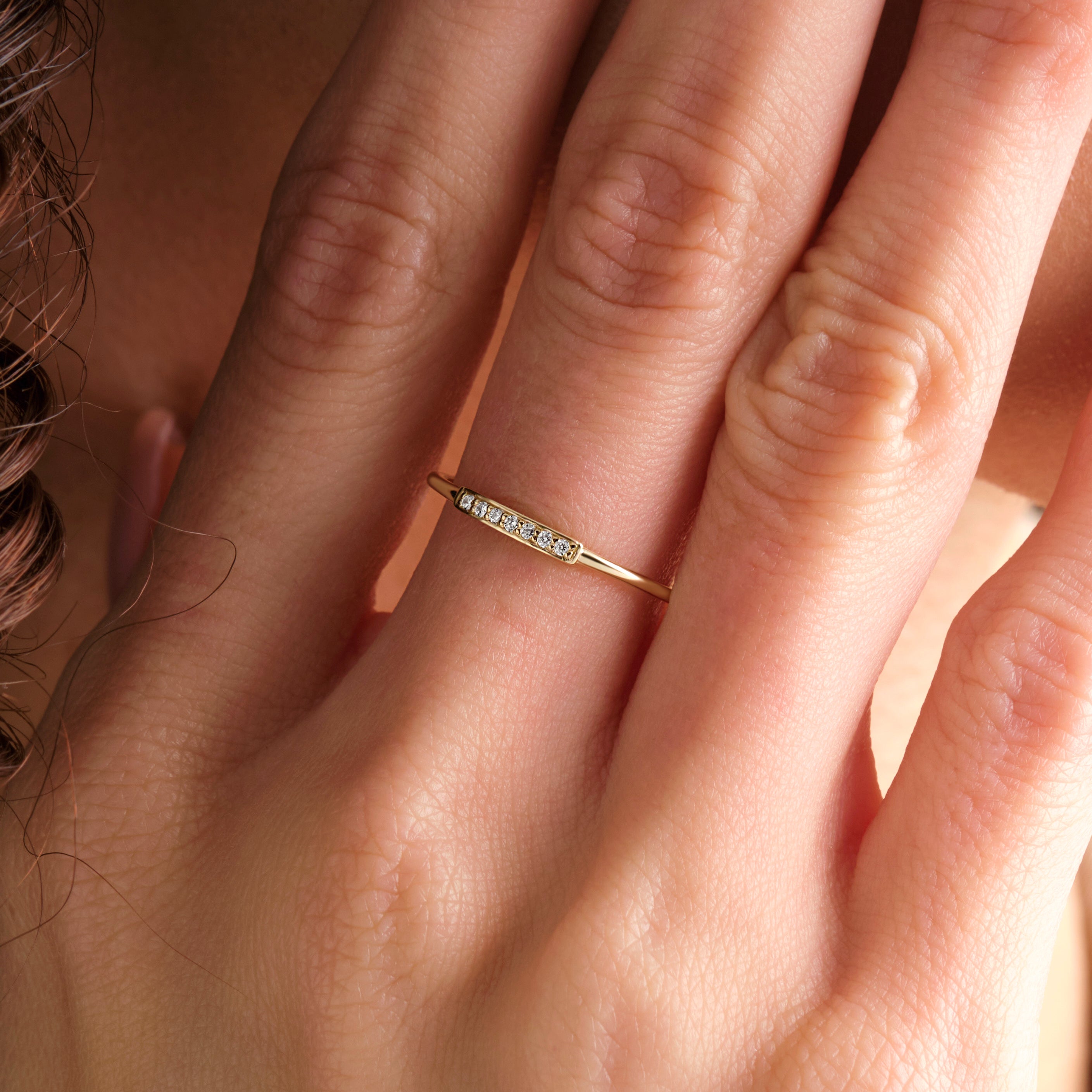 Diamond Engagement Ring 14k Gold