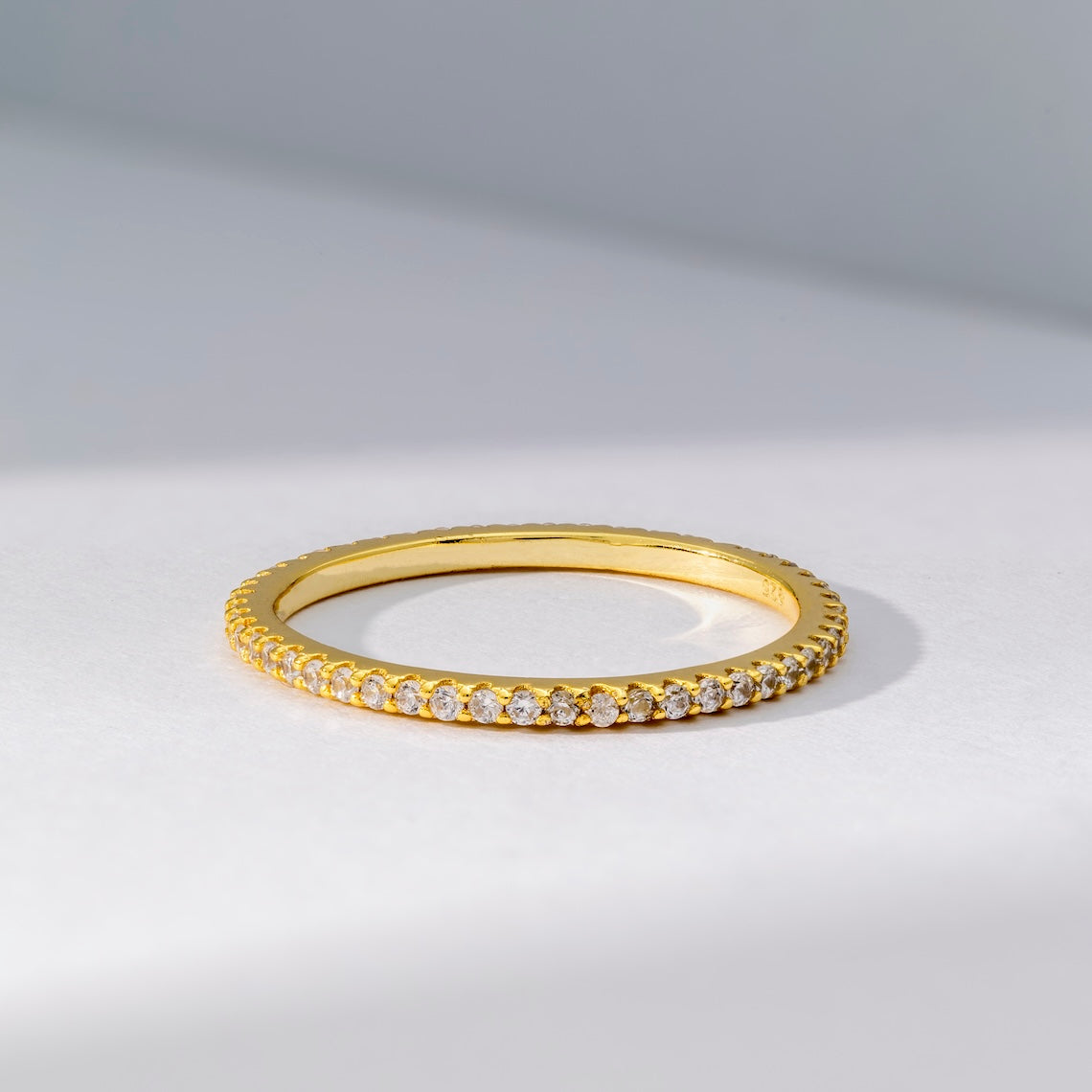 14k Gold Vermeil Full Eternity Ring