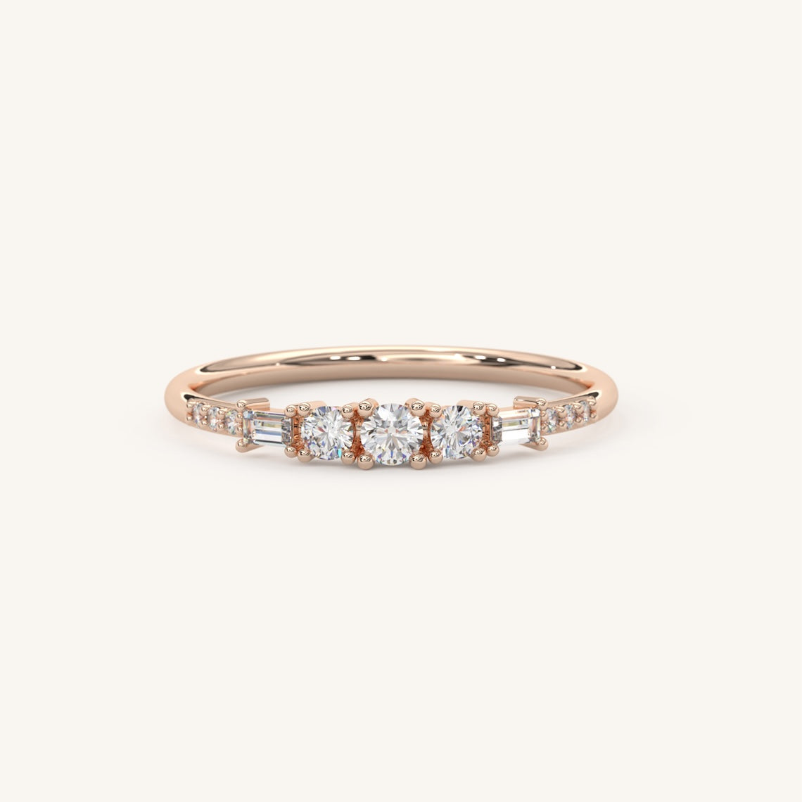 14k Gold Diamond Engagement Ring