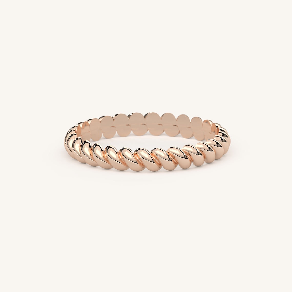 Twisted Wedding Band 14K Gold