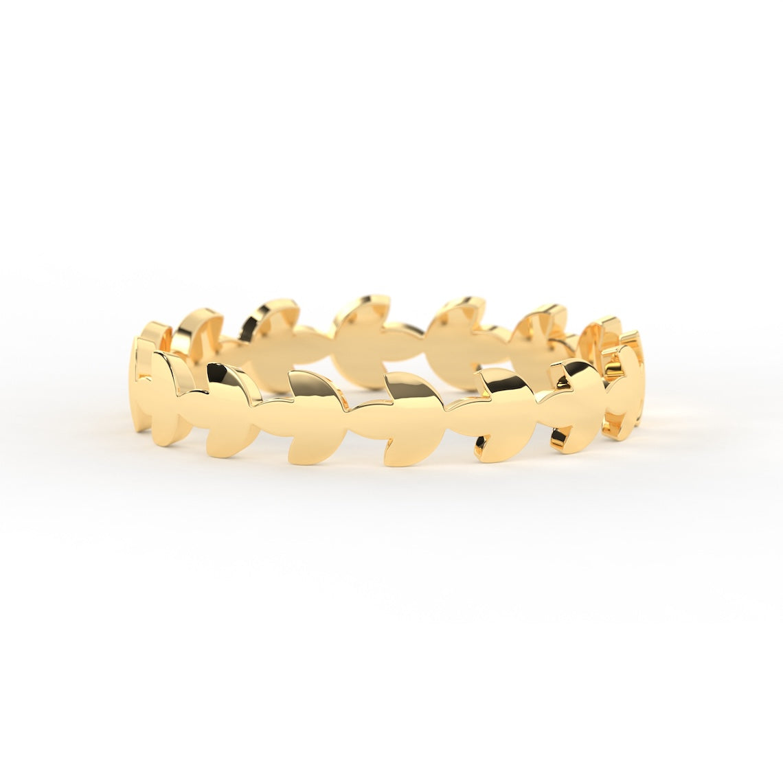 14k Gold Wreath Ring, Elpida